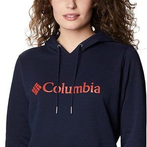 🆕Columbia Women's Logo Hoodie, Large-Dark Nocturnal Legacy, Authentic, NWT